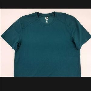 American Giant athletic style T shirt. Teal Green. Size Mens Medium M
